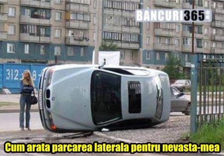 cum arata o parcare pe laterala