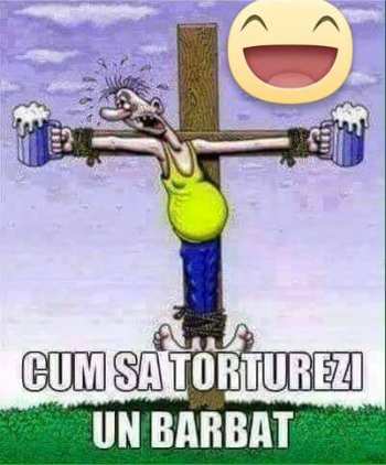cum se tortureaza un barbat
