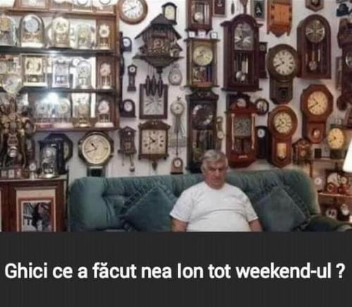 ce a facut un barbat tot week endul