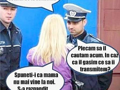 Ce a declarat o femeie la Politie