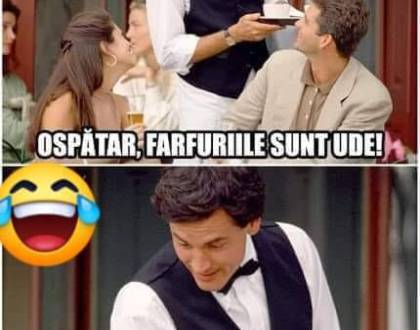 Ce il intreabă un client mai milos pe un chelner