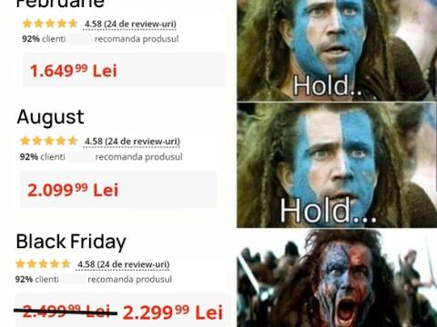 Cum arată Black Friday la rom&acirc;ni (mai bine zis Black Fraierday)