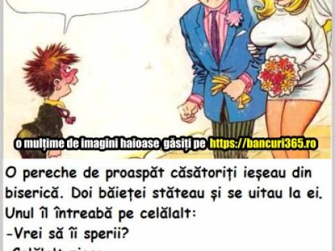 Cum se sperie mirele