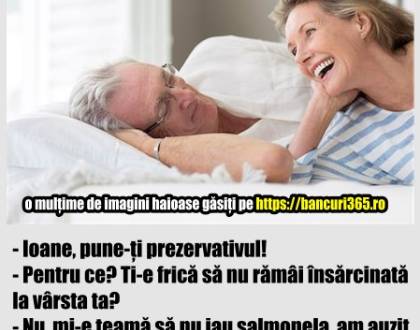 De ce trebuie sa iti pui prezervativul cand esti batran