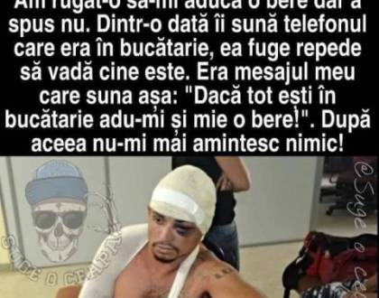 Ce a pățit un bărbat la ochi
