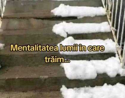 Mentalitatea zilelor noastre