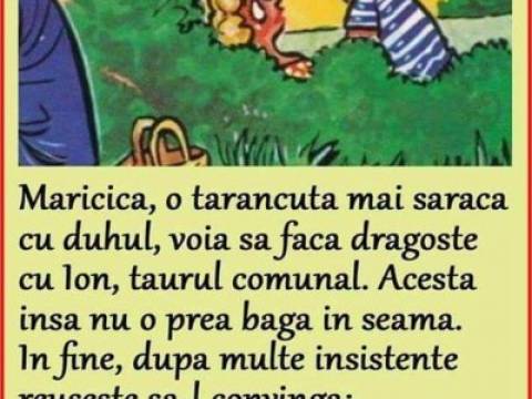 Ce se intampla cand Ion face dragoste cu Maricica