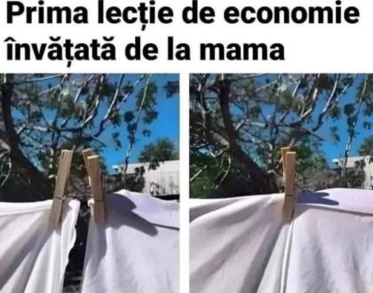 Un contabil &icirc;i explică soției ce este inflația