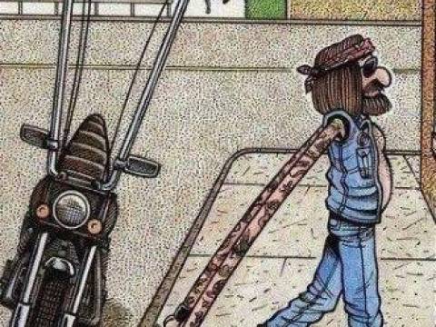 Cele mai amuzante bancuri cu motociclisti