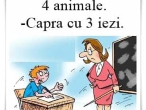 Discuție &icirc;ntre un elev și profa lui de chimie