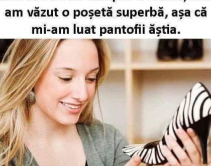 Ce model de pantofi vrea un client