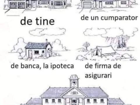 Ce fel de casă vrea să vandă o persoană