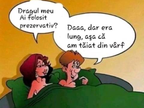 De ce un bărbat cumpără doar un prezervativ
