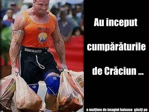 Cand faci puscarie din cauza cumparaturilor de Craciun