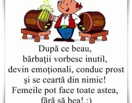 Ce pot face la fel barbatii si femeile