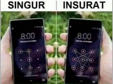 Cum arata parola de pe smartphone-ul unui barbat 
