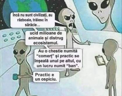 Discuția păm&acirc;ntenilor cu extratereștrii