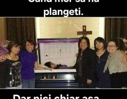 Ce discută popa cu o văduvă
