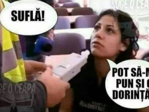 Cum poti scapa cand politistul te pune sa sufli in fiola
