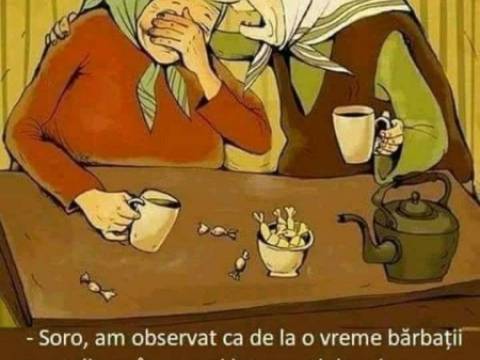 Despre ce discută două babe la telefon