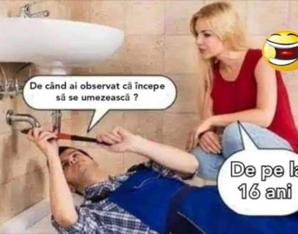 Ce a făcut un bărbat c&acirc;nd s-a stricat WC-ul