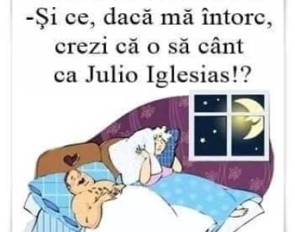 Replica unui sot care sforaie