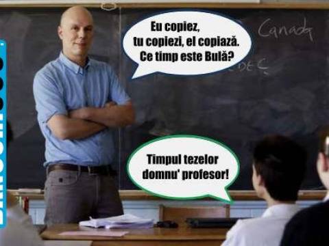 Cateva bancuri de la examenele de corigenta