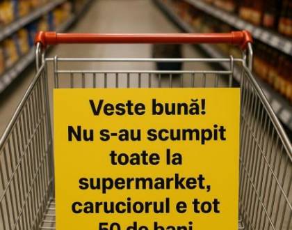 Vestea buna a zilei 