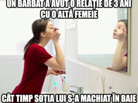 C&acirc;t timp se machiază o femeie