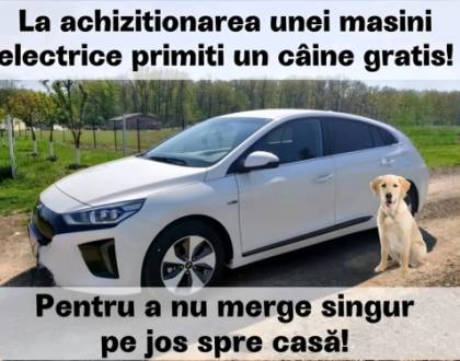 Cum se agață o tipă cu mașină electrică