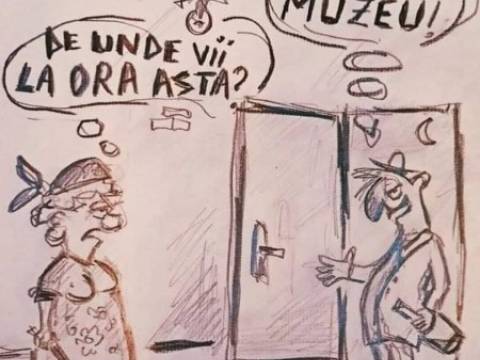 Ce a patit o femeie la muzeu