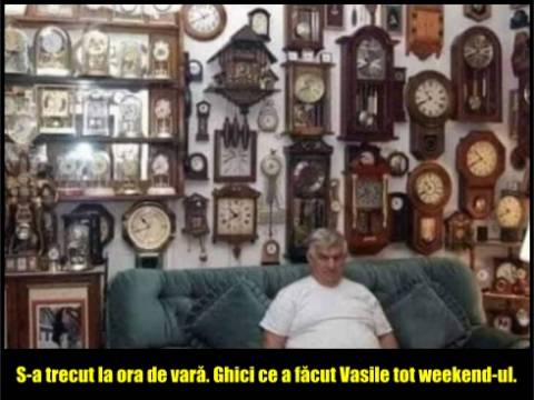 Cum c&acirc;ntă ceasul cu cuc de la servici