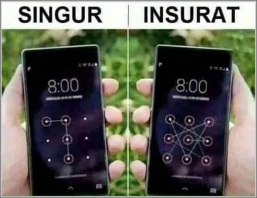 Cum arata parolele de pe smartphone