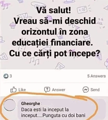 care carte este de Capatai pentru educatia financiara