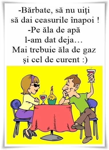 Ce ceasuri trebuie sa dea un barbat inapoi