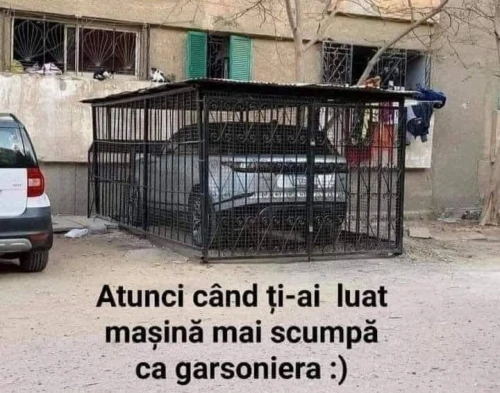 ce face un sofer care sia luat masina scumpa
