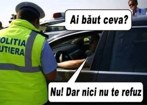 ce nu refuza un conducator auto