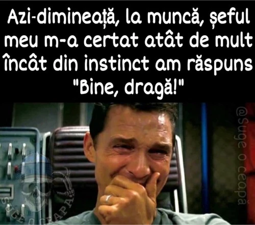 ce se intampla cateodata la servici