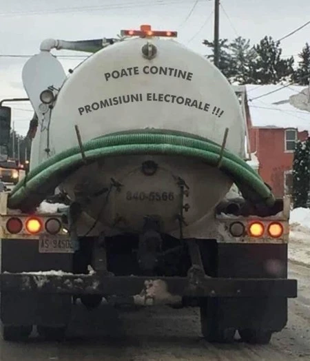 cu ce masina sunt aduse promisiunile electorale