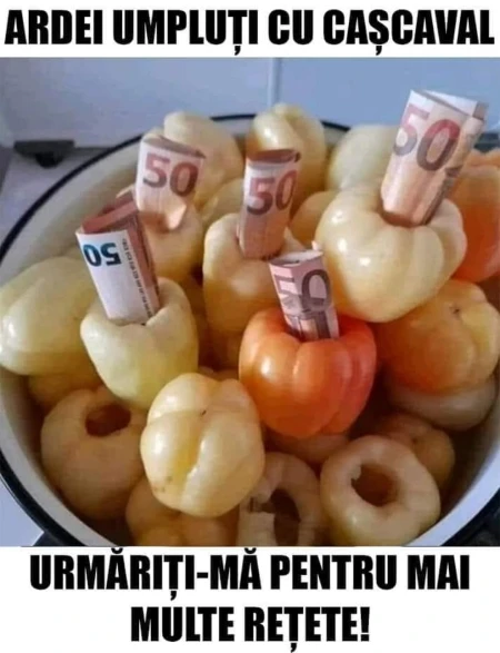 cum arata ardeii umpluti cu cascaval