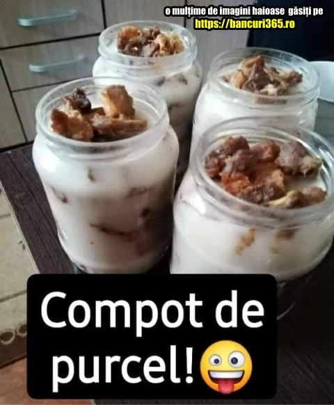 cum arata compotul de jumari