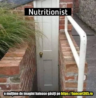 cum arata usa unui nutritionist bancuri