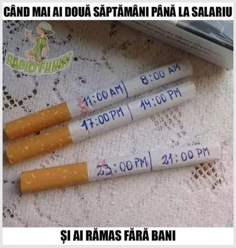 cum fumeaza lumea cand nu are bani