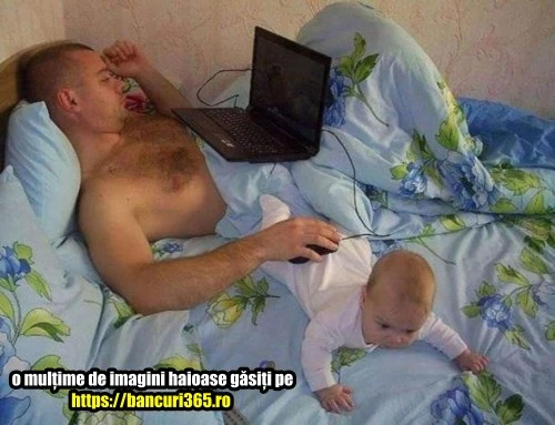 cum se descurca un tatic cu copilul sau 8