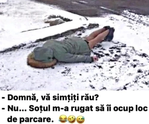 cum tine o femeie ocupat locul de parcare