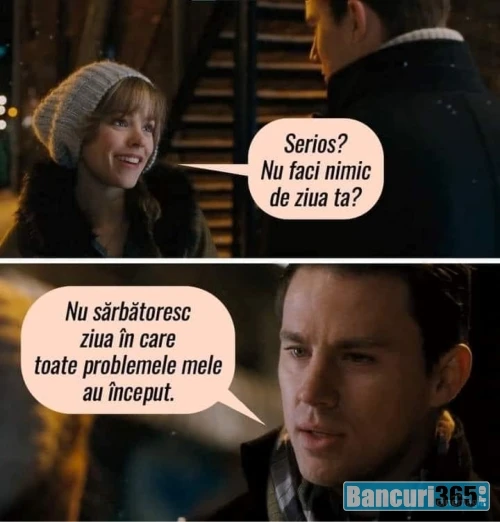 de ce un barbat nu isi sarbatoreste ziua de nastere