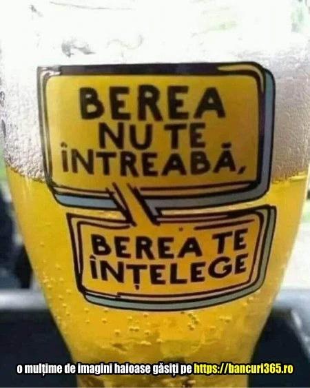 motivul pentru care este iubita berea