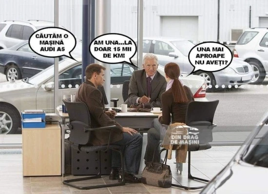 o familie merge sa cumpere o masina
