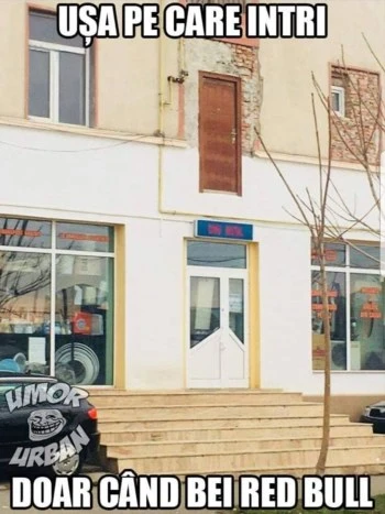 pe unde poti intra daca bei redbull