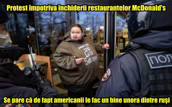 persoana care s a legat de usa magazinului